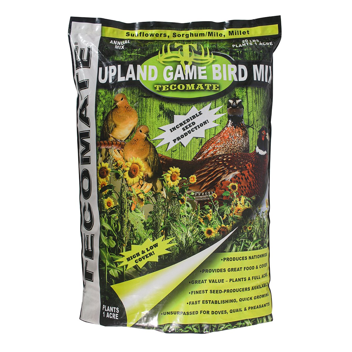 Upland Game Bird Tecomix — Turkey & Game Bird Food Plot Seed